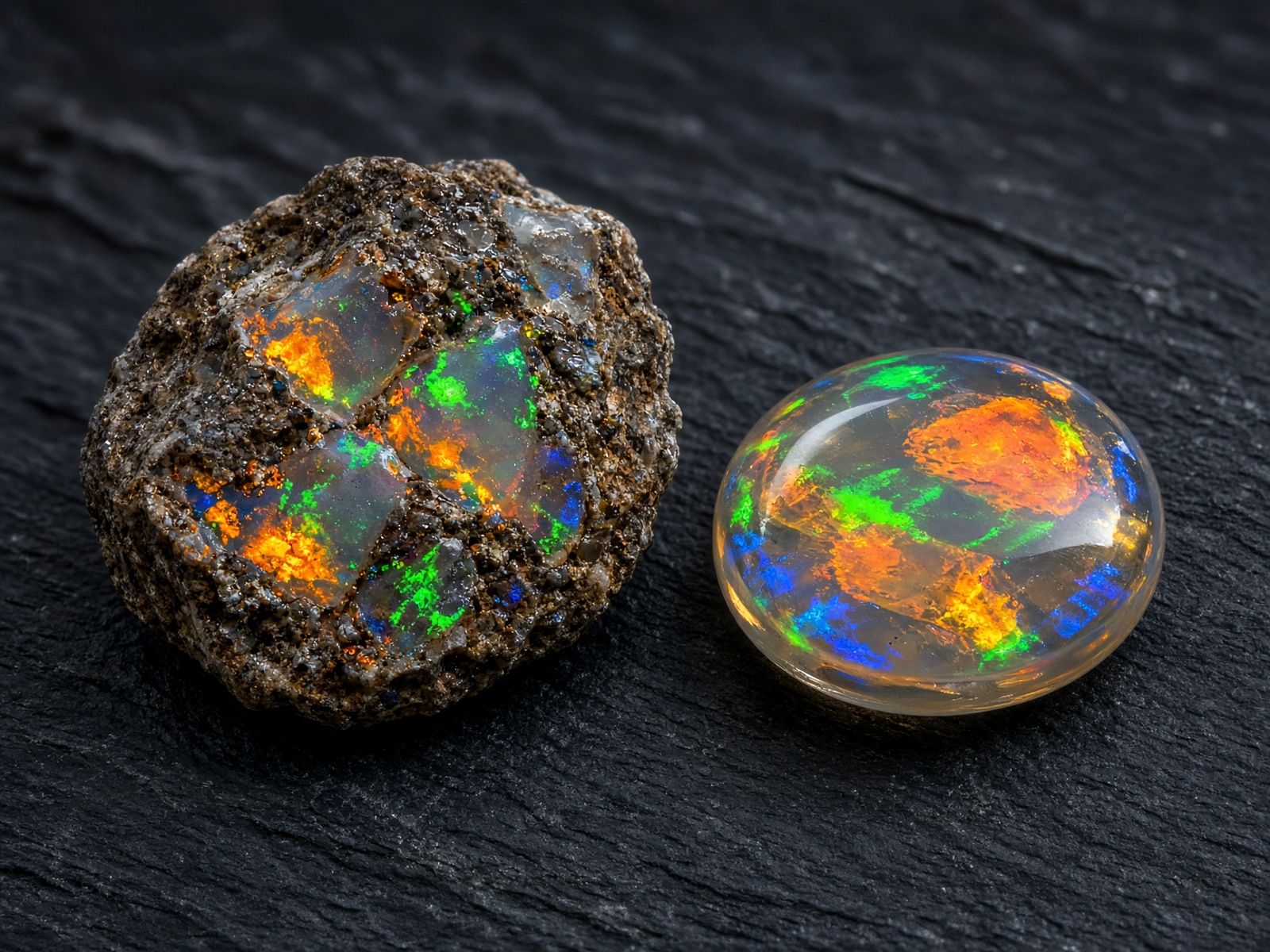 Welo Opal Cabochon